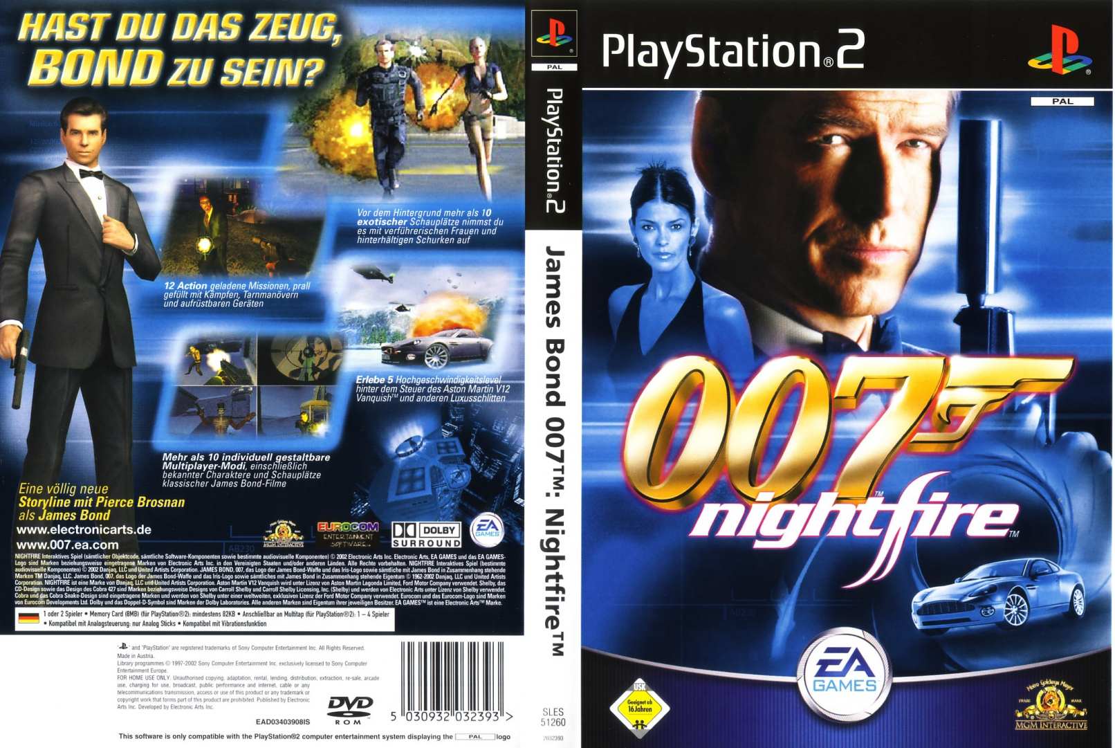 James Bond 007 Nightfire Ps2