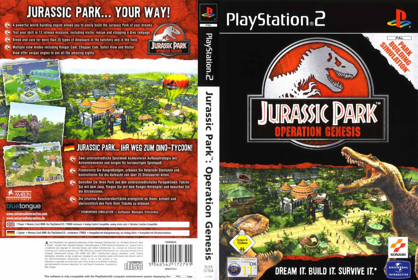 jurassic park  operation genesis d