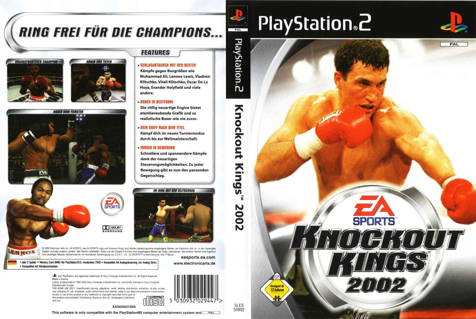 Knockout kings store ps2