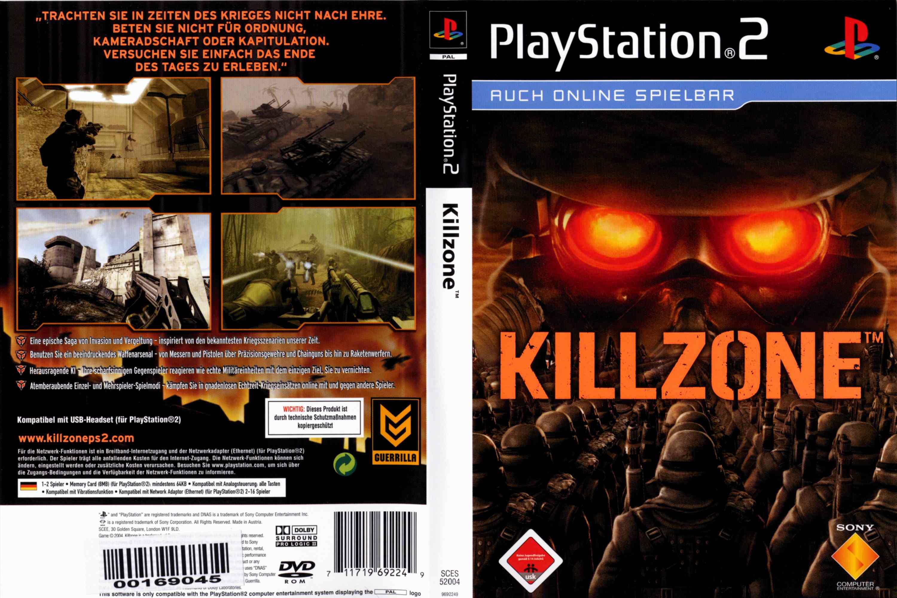 killzone ps2 dvd, Playstation 2 Covers, Cover Century