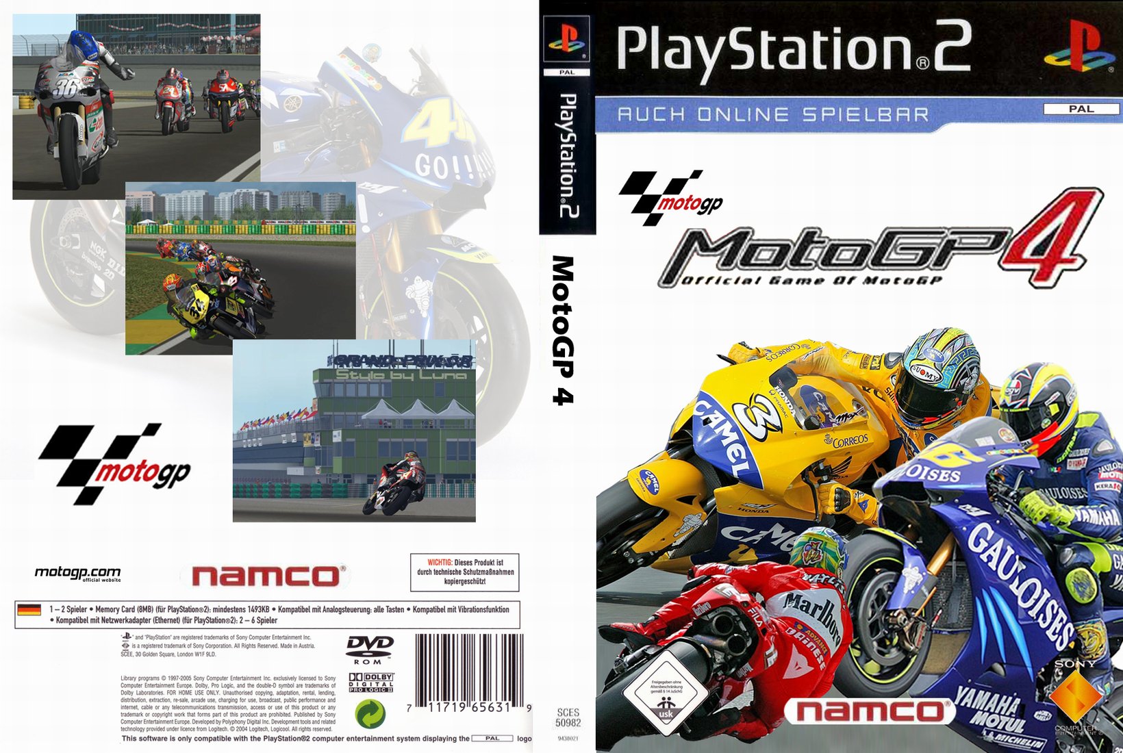 MOTO GP4 PS2 Usado