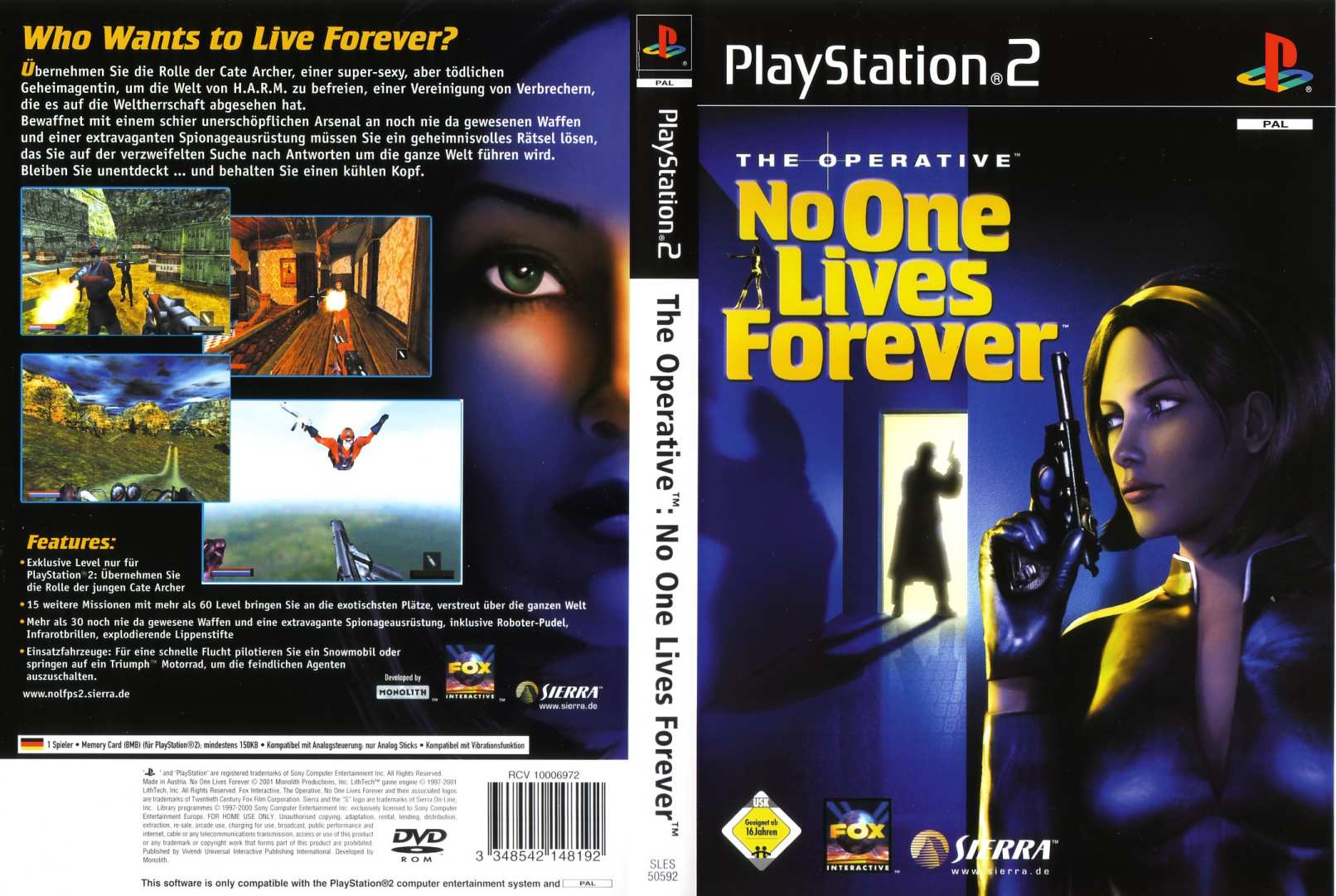 no one lives forever d