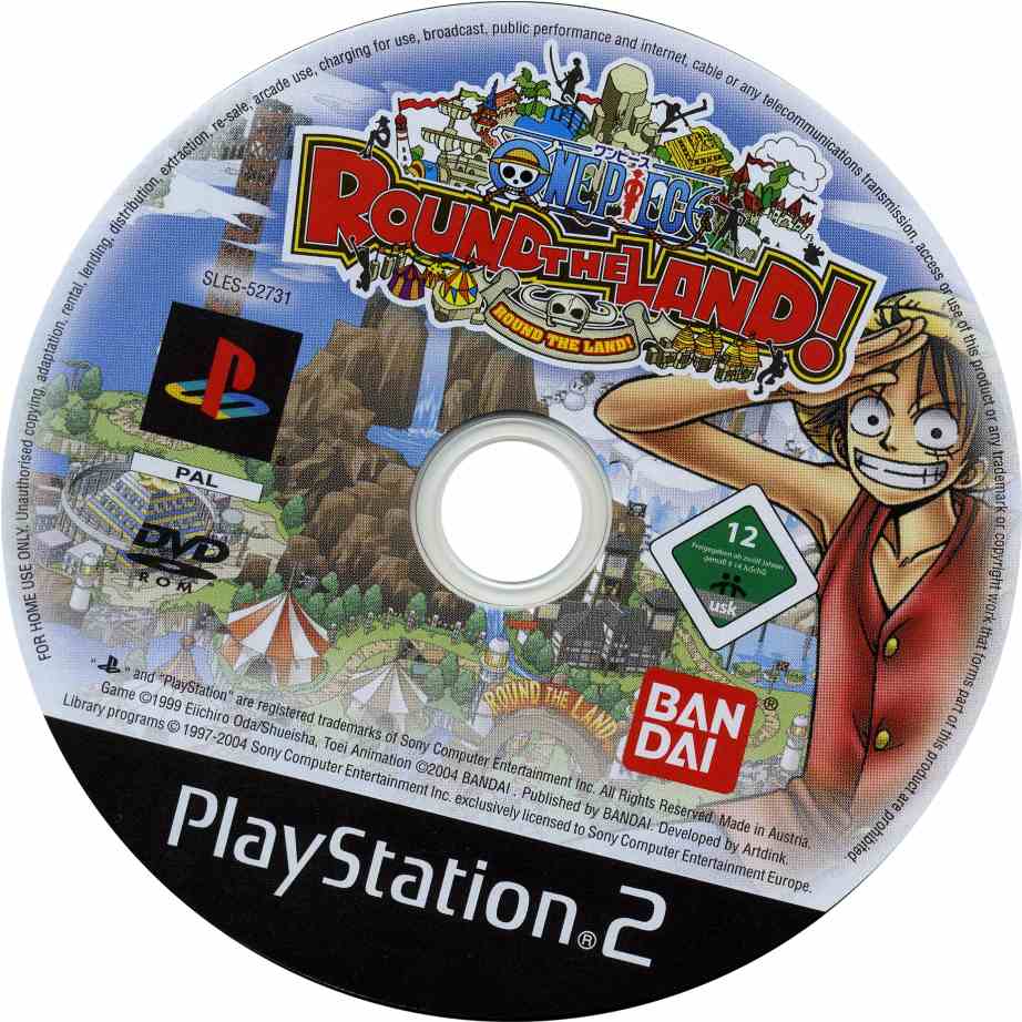 One Piece Round The Land Cd Playstation 2 Covers Cover Century Over 500 000 Album Art Covers For Free