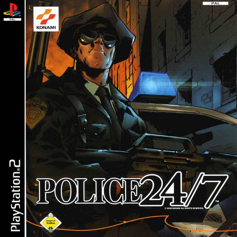 Police 24 7 PAL(PS2) Front