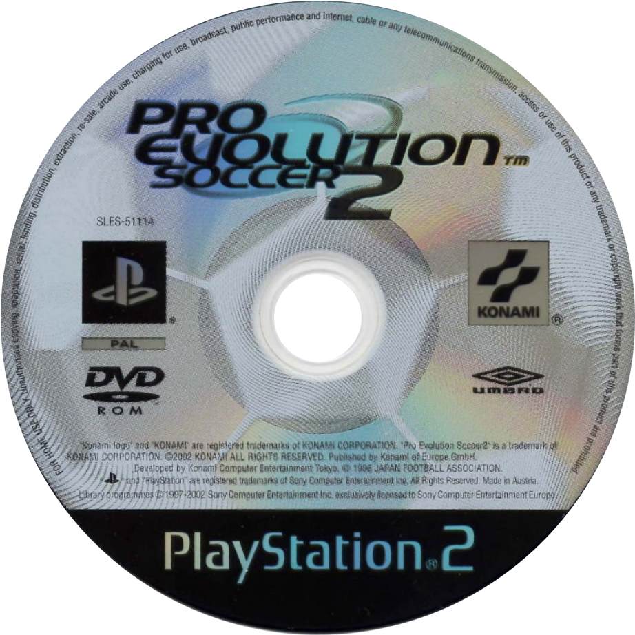 pro evolution soccer 2 cd
