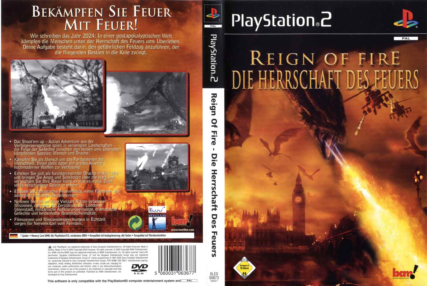 Reign Of Fire Die Herrschaft Des Feuers PAL(de) Full