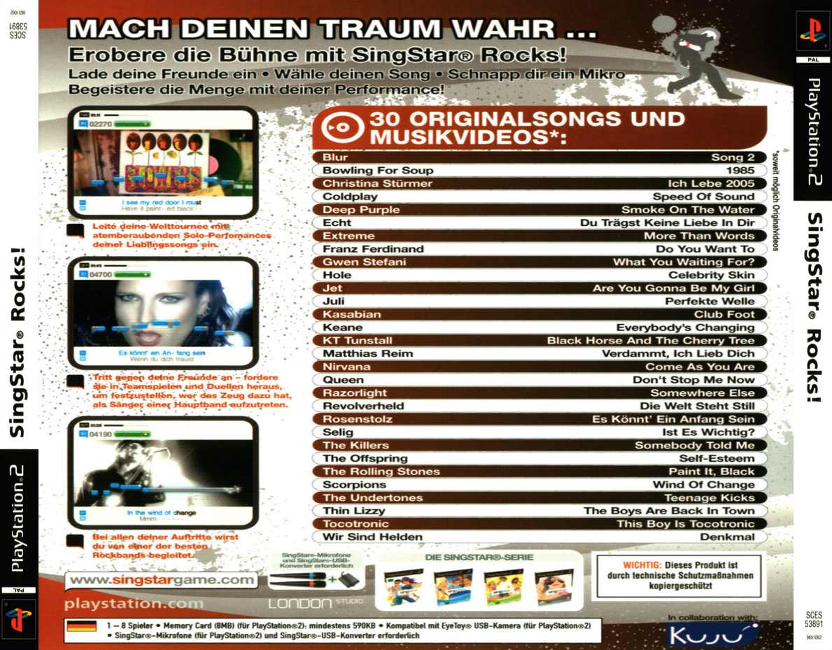 singstar rocks singstar rocks