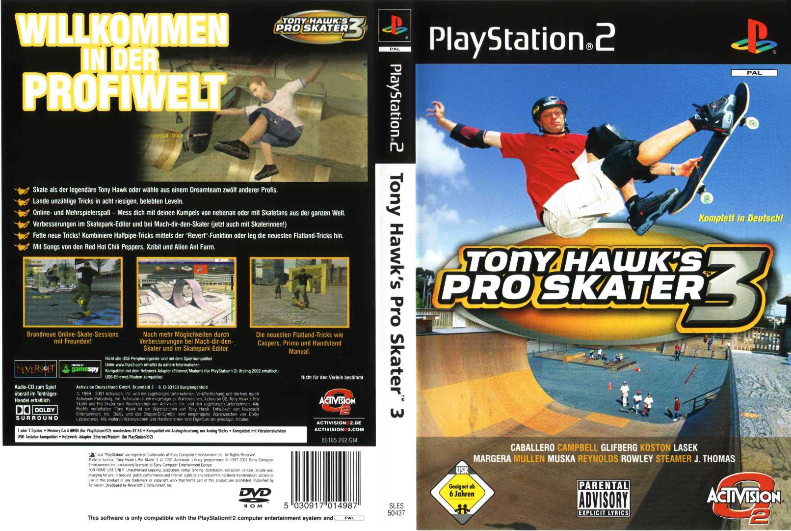 Tony Hawk's Pro Skater 3 (PS2 Intro) 