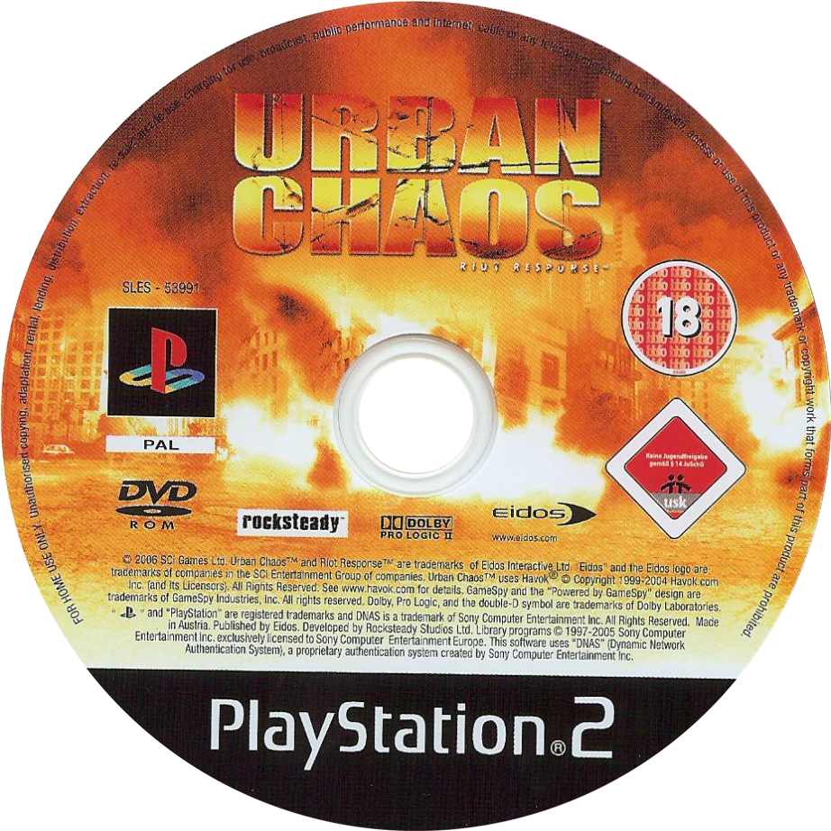 urban chaos  riot response cd