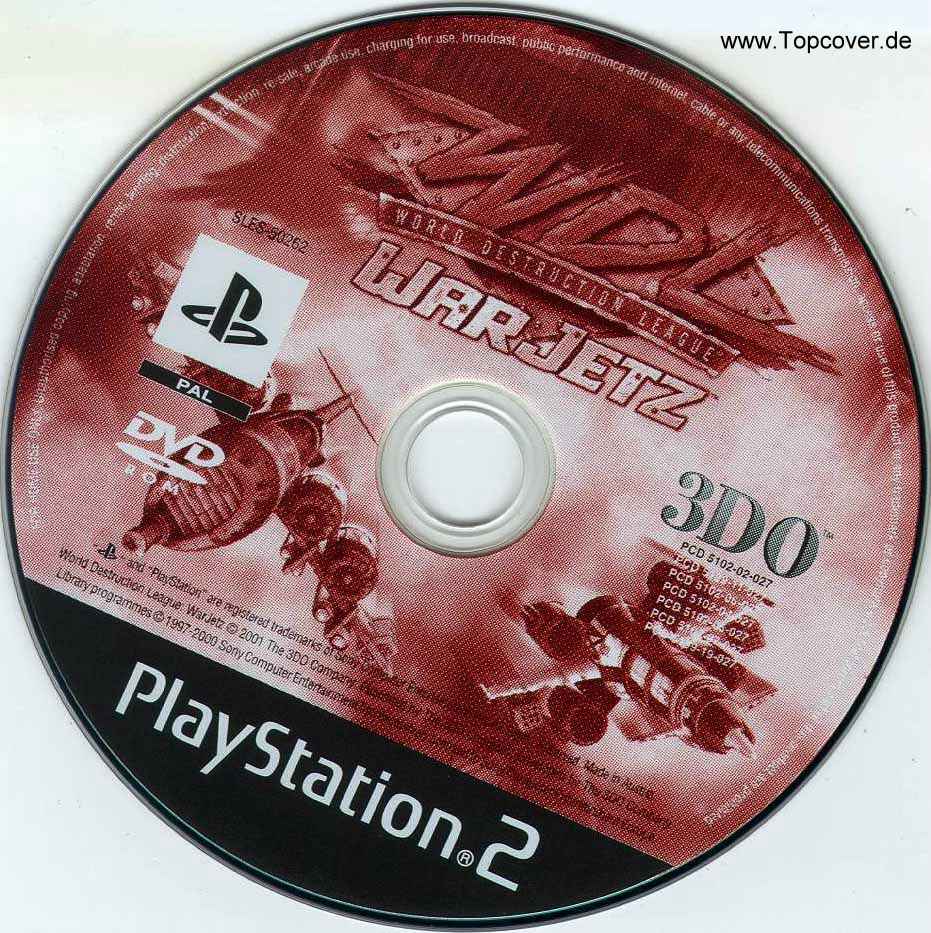 WDL War Jetz PAL(PS2) CD