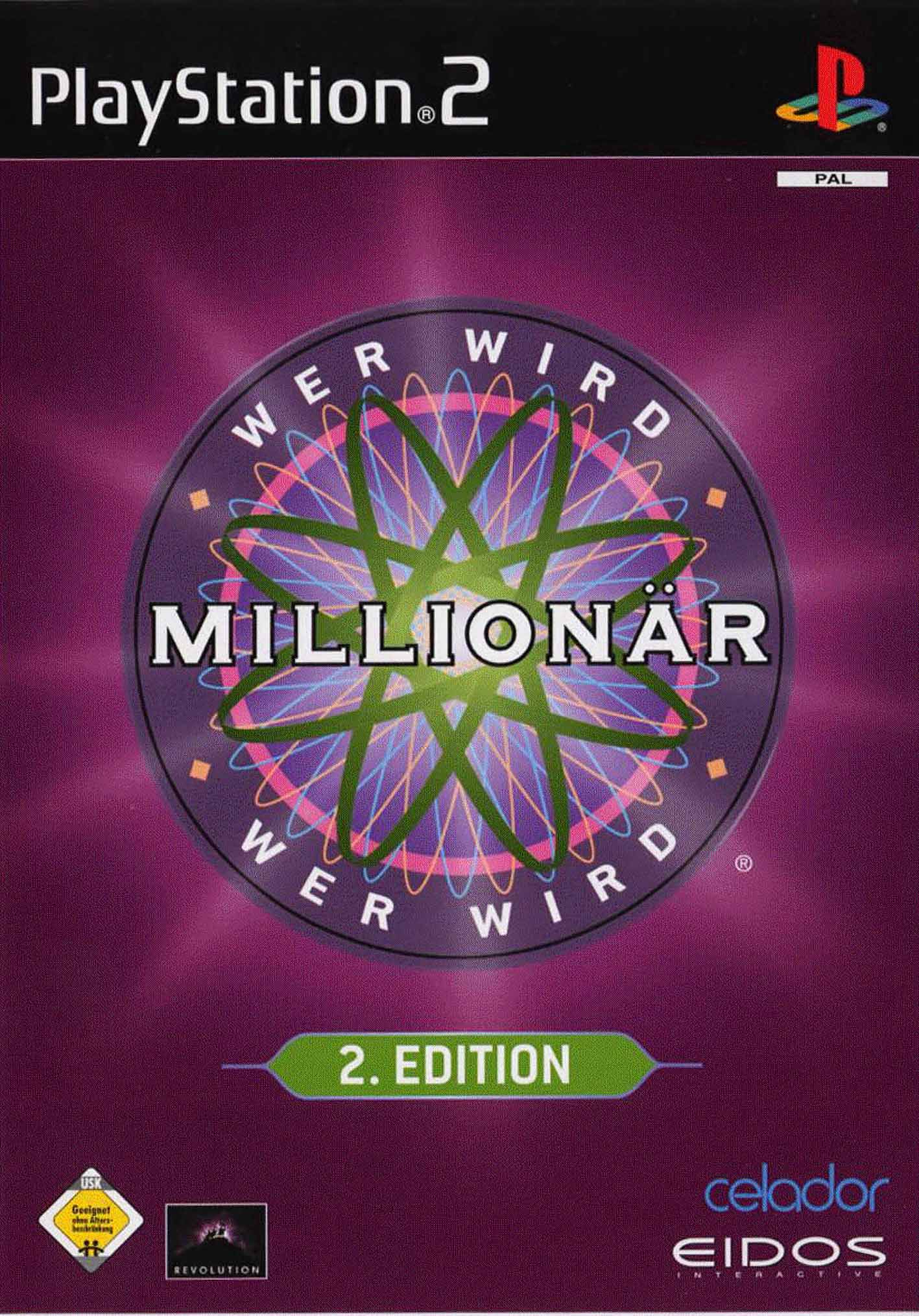Wer Wird Millionar 2nd Edition PAL(PS2) Front