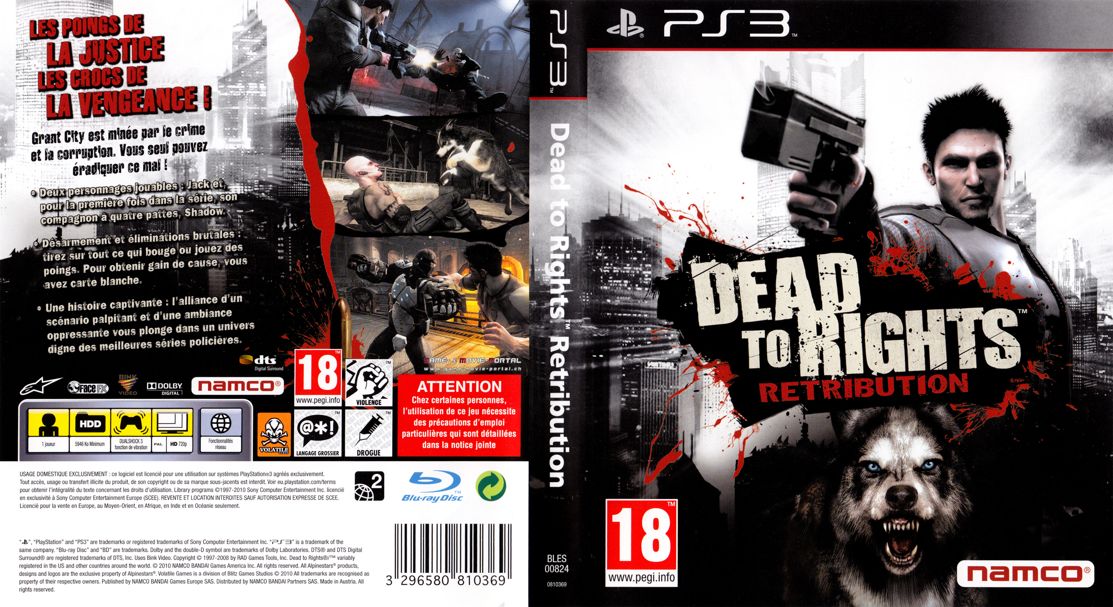 Dead To Rights Retribution Playstation 3 Covers Cover Century Over 500 000 Album Art Covers For Free