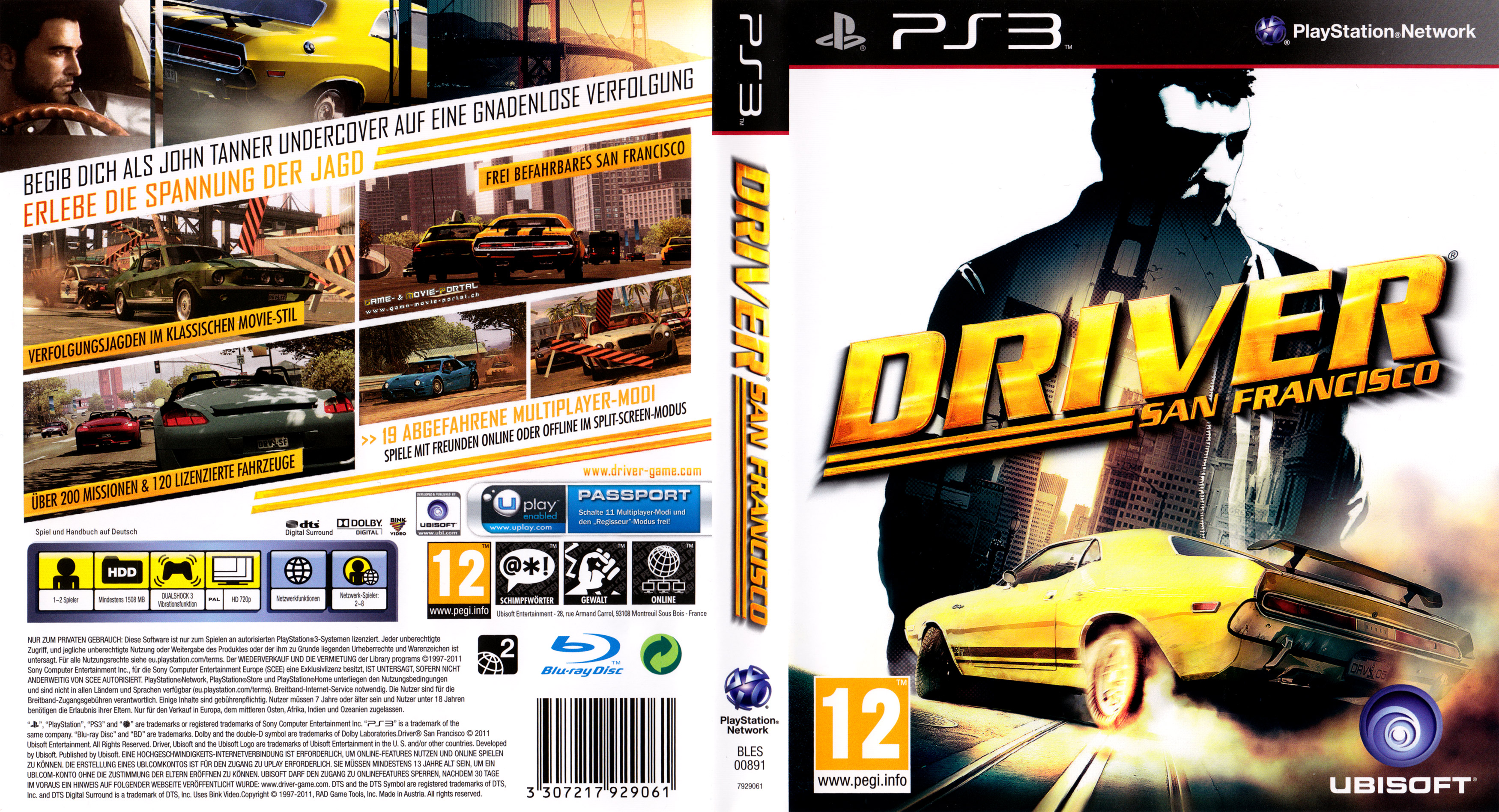 driver san francisco ps3