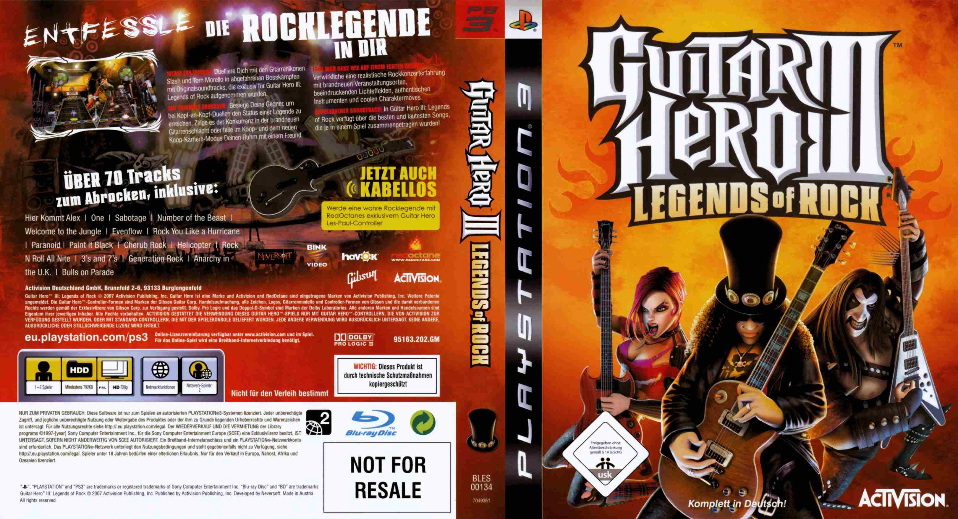 Guitar hero 3 legends of rock shop ps3