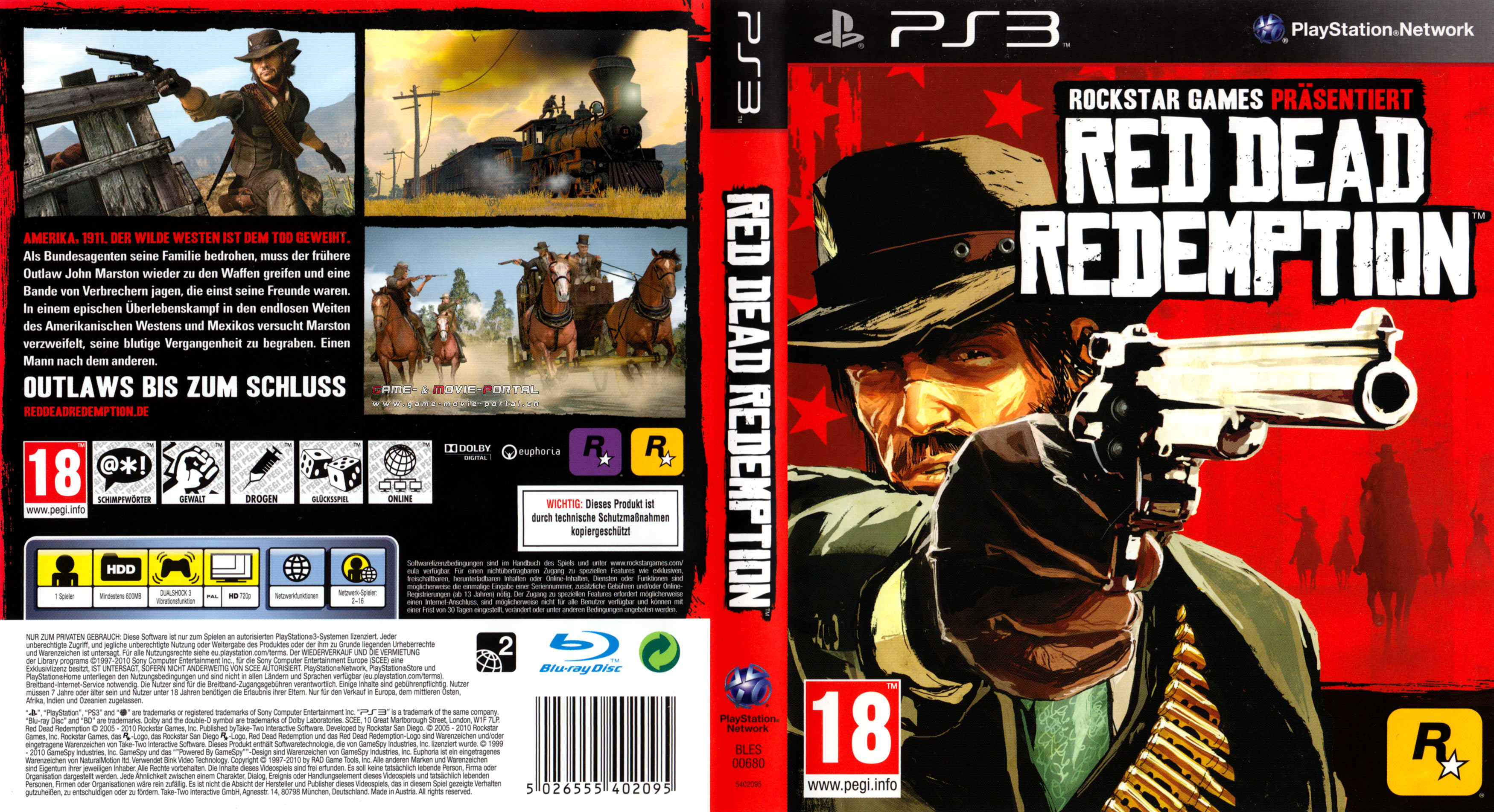 Red Dead Redemption Cover Art All in one Photos.