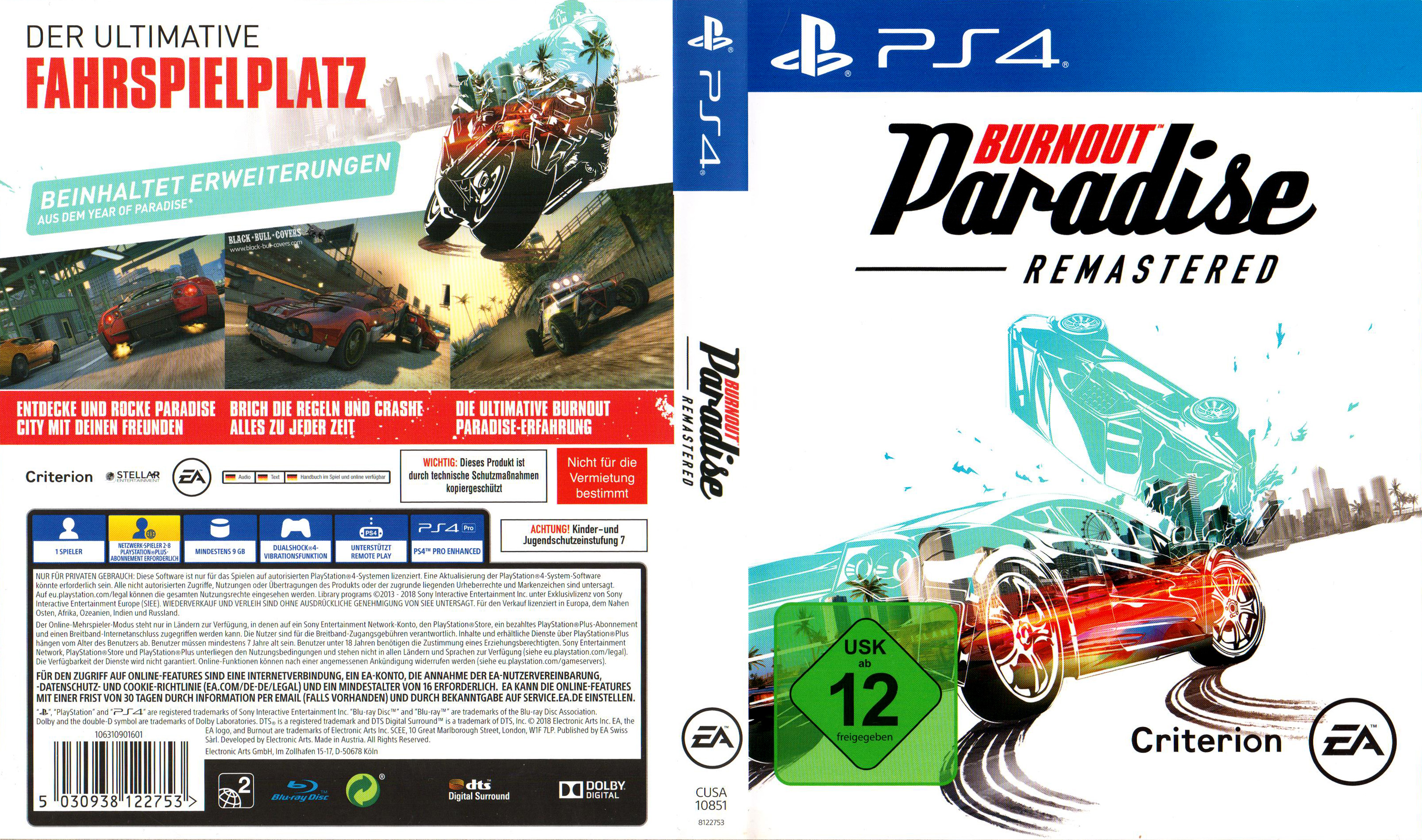 Burnout Paradise Remastered - PlayStation 4