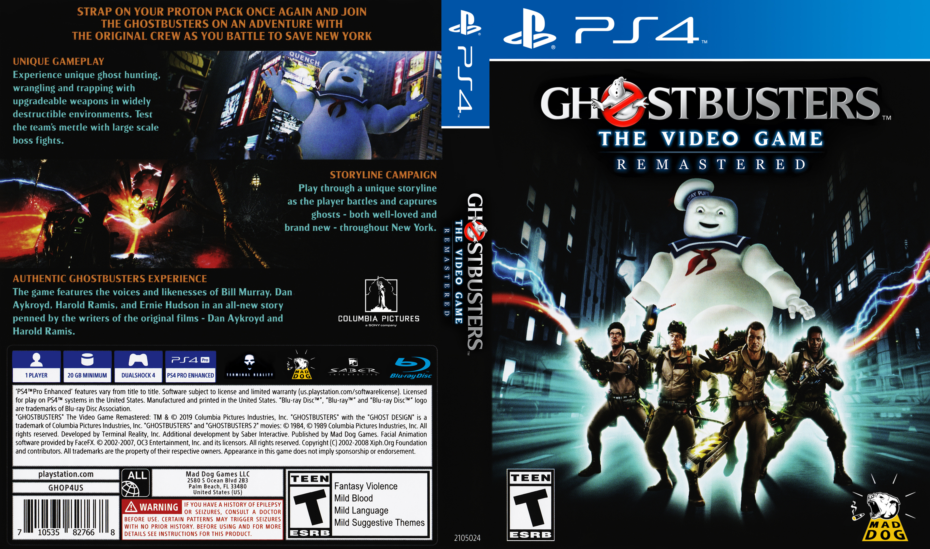 ghostbusters playstation 4