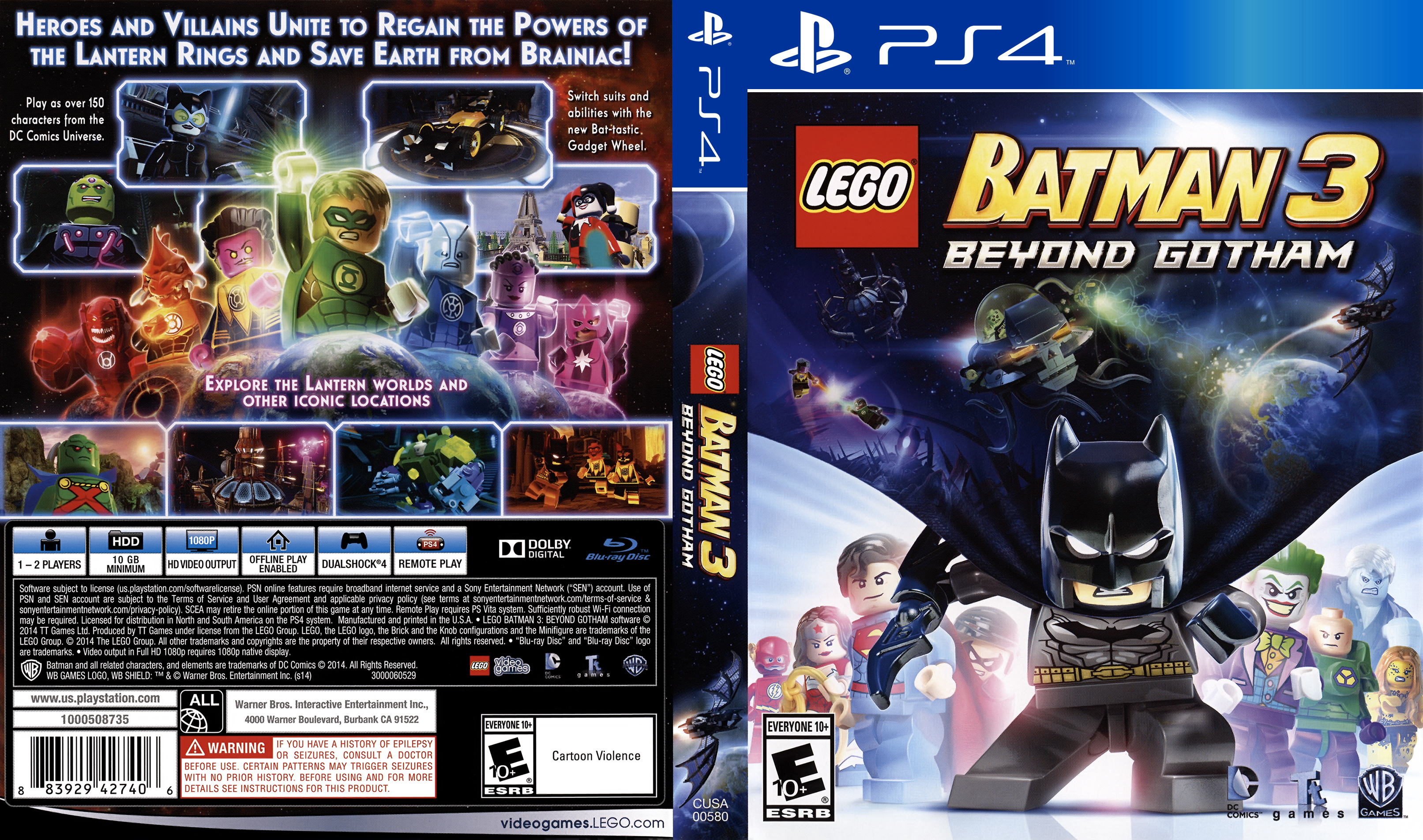 lego batman playstation 4