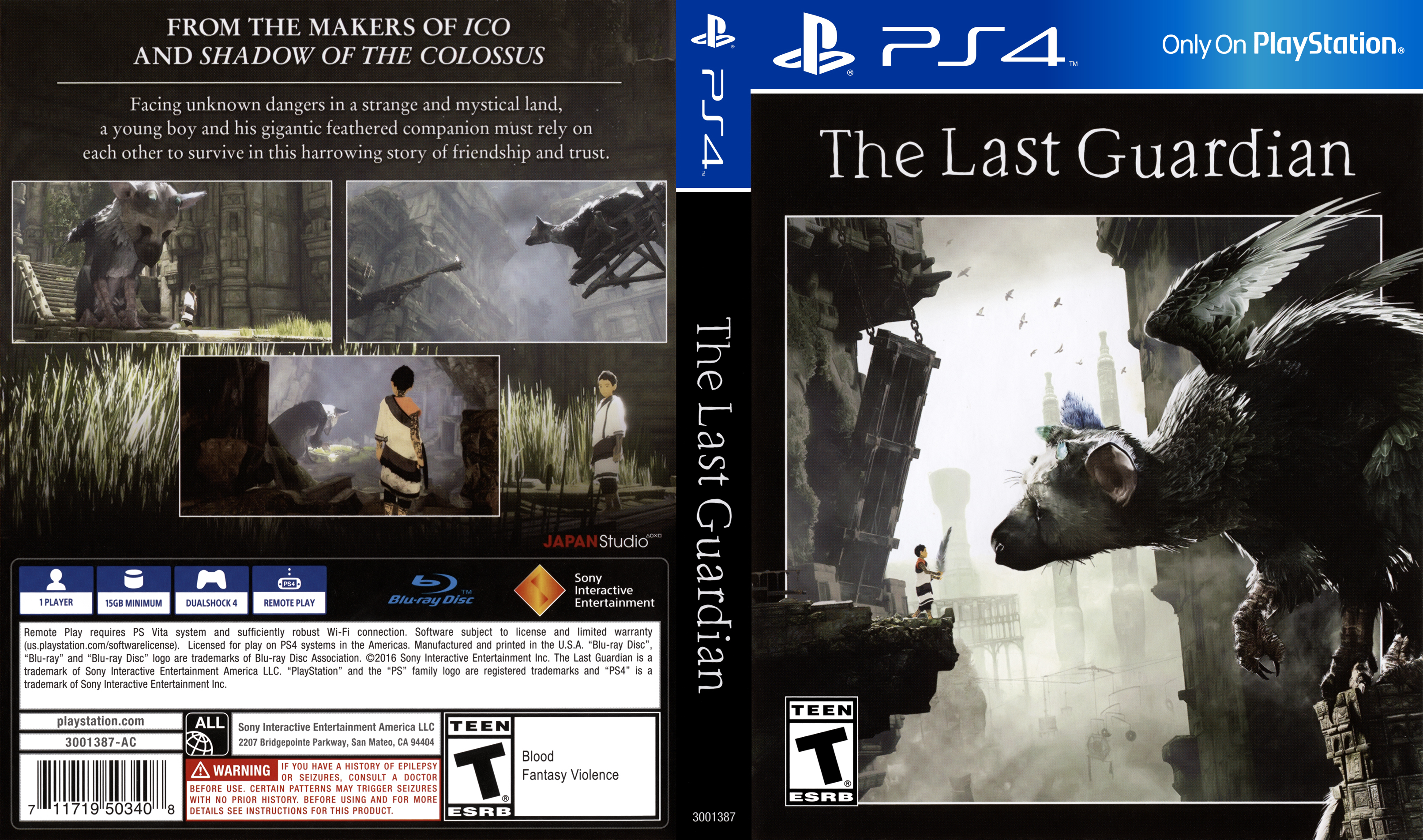 the last guardian psn