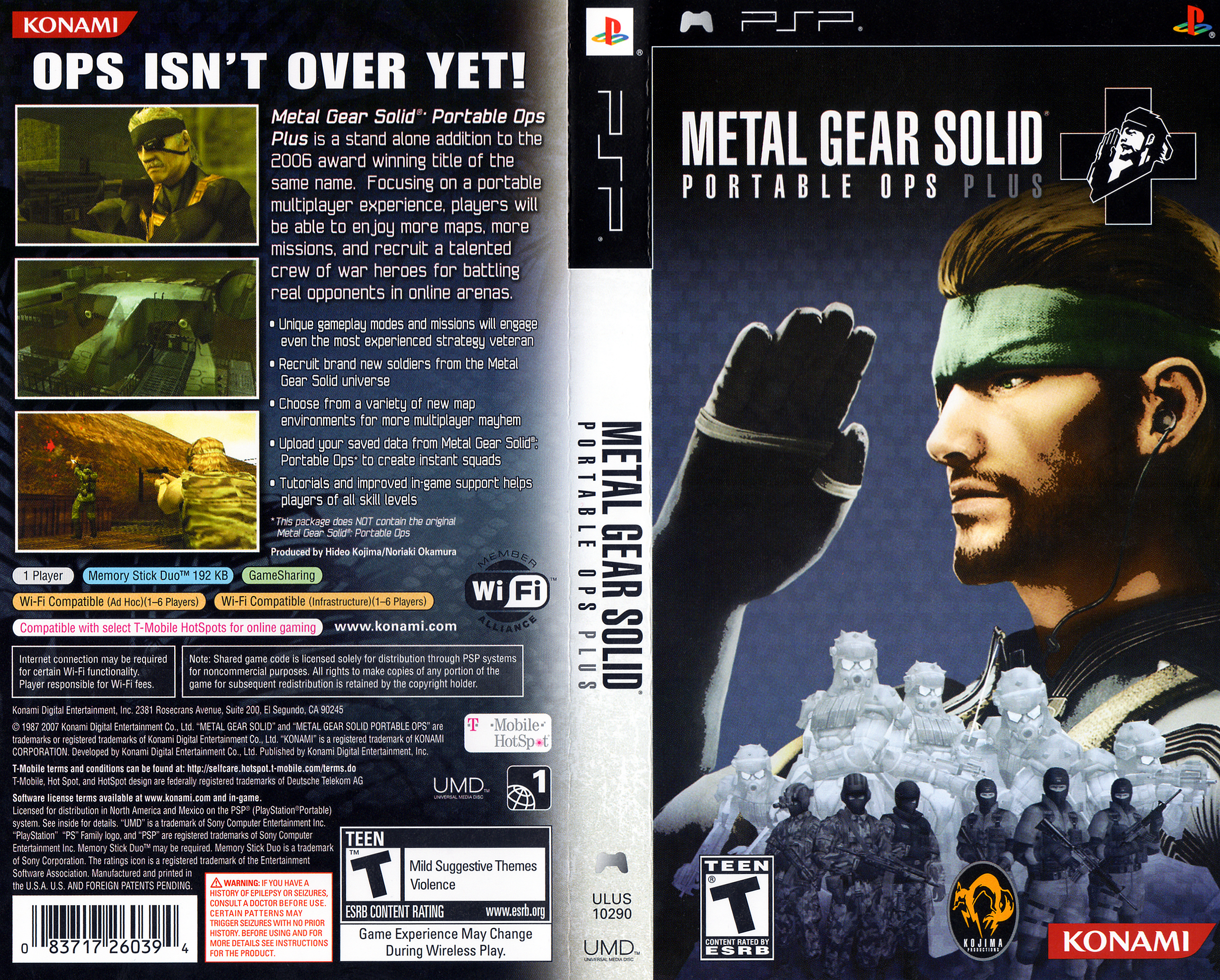 Metal Gear Solid Portable OPS Plus.