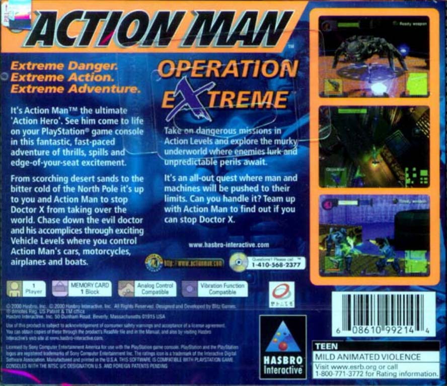 action man ps1