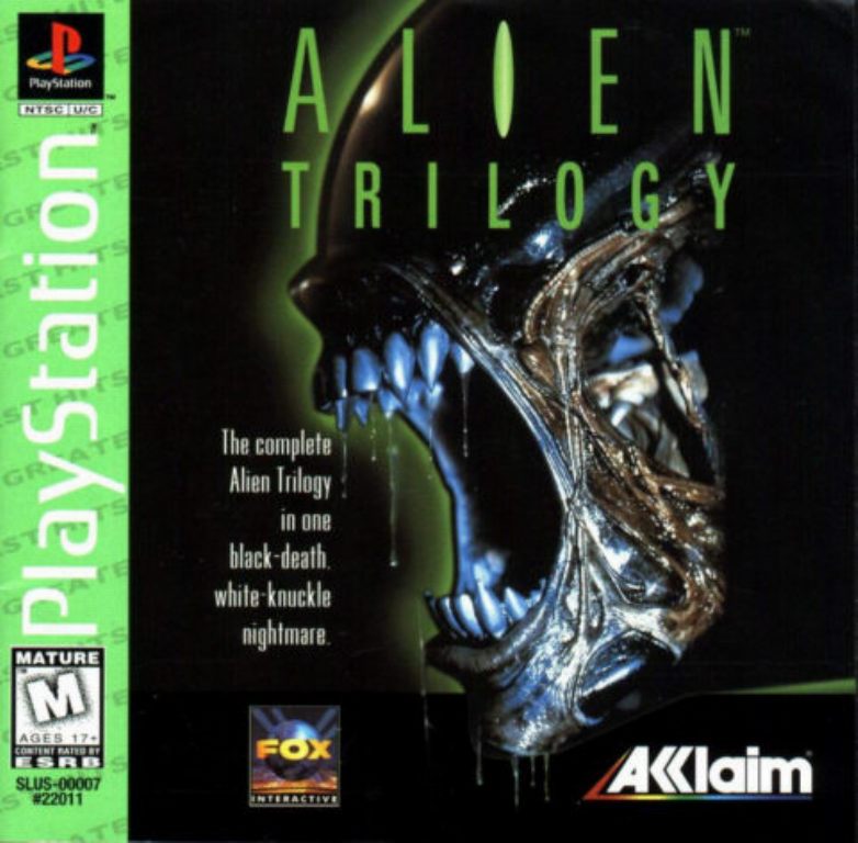 Alien Trilogy NTSC PSX FRONT