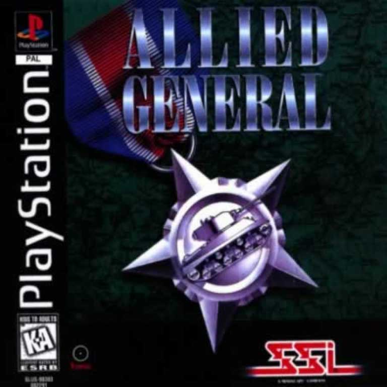 Allied General PAL PSX FRONT