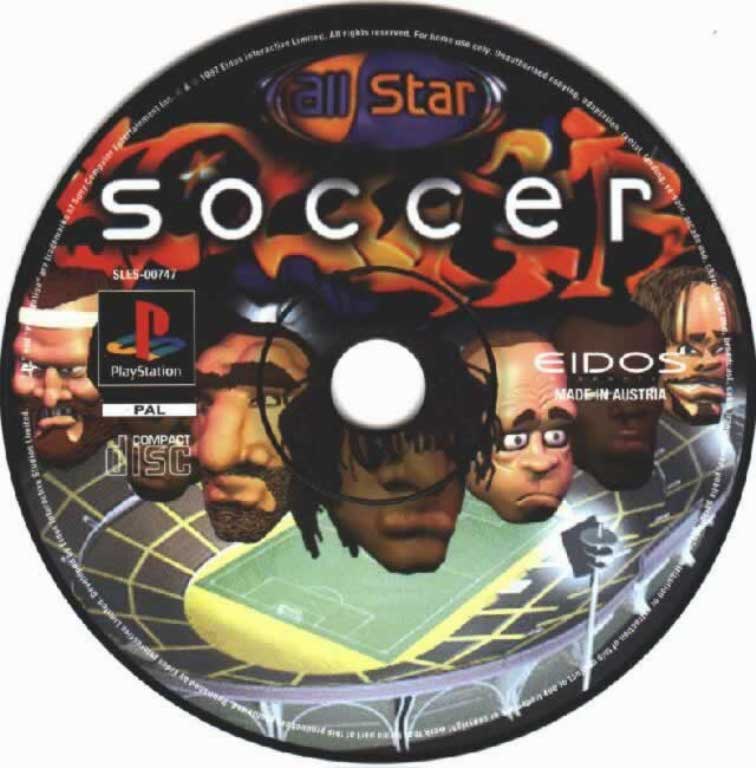 Allstar Soccer PAL PSX CD
