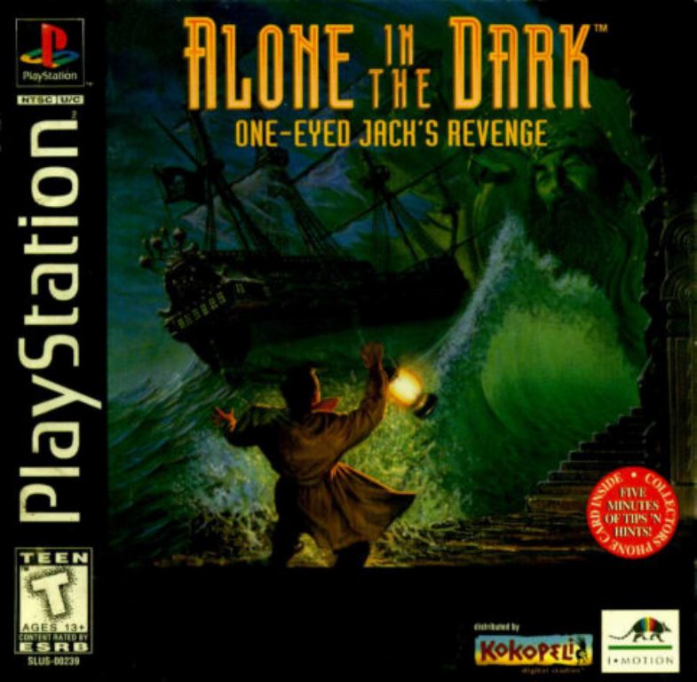 Alone In The Dark Revenge NTSC PSX FRONT