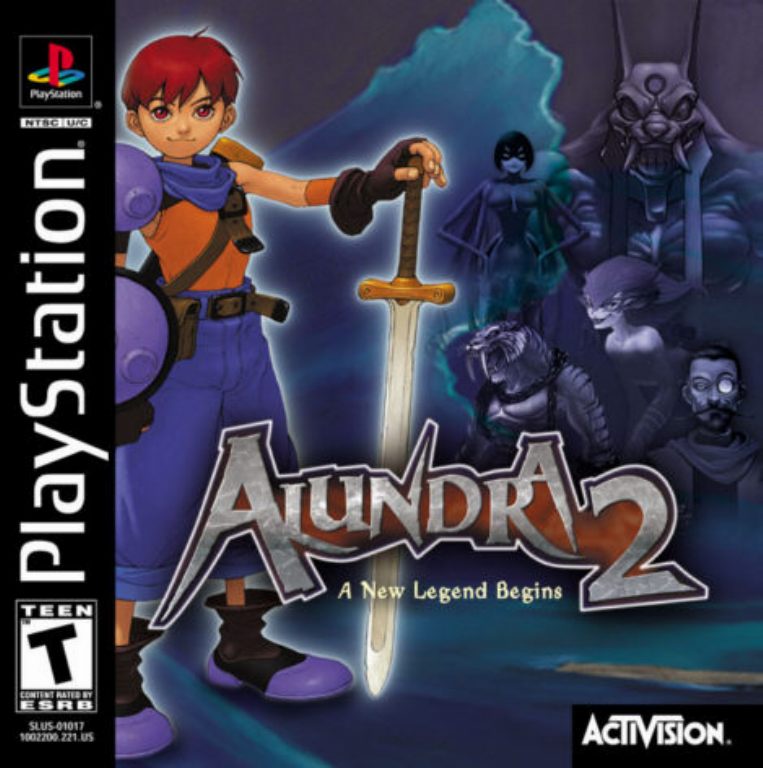 Alundra 2 NTSC PSX FRONT