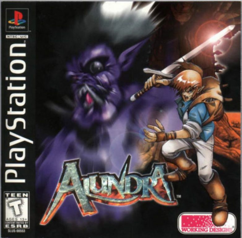 Alundra NTSC PSX FRONT
