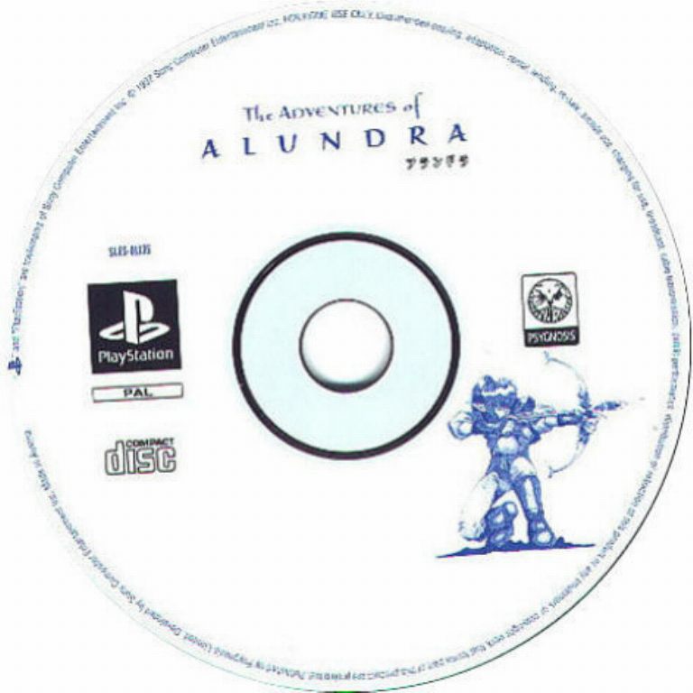 Alundra PAL PSX CD