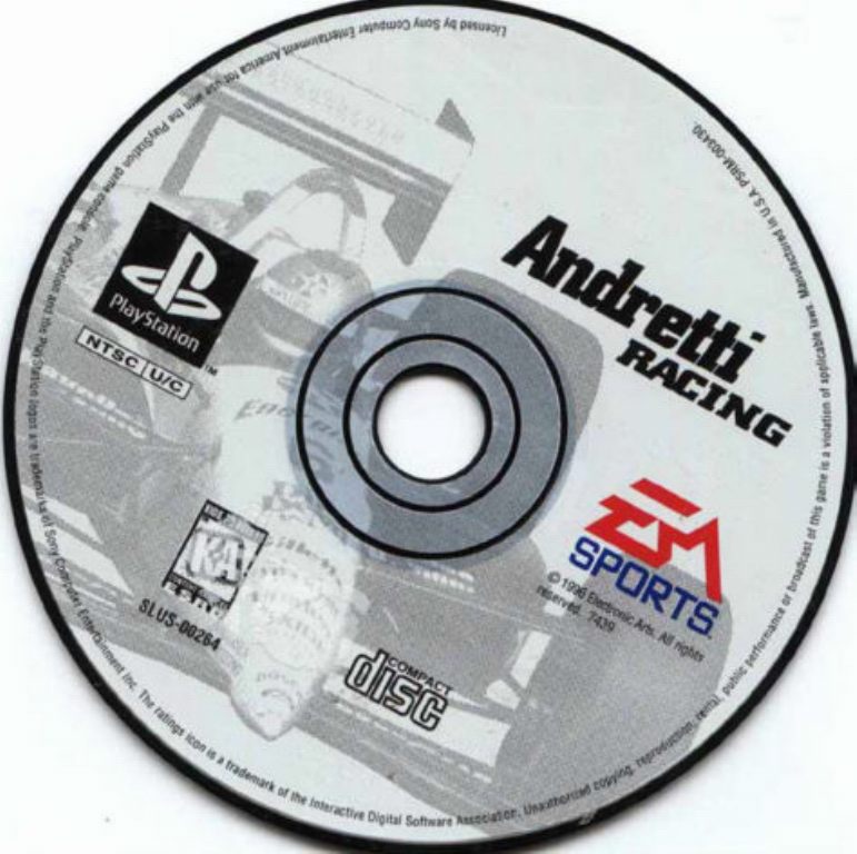 Andretti Racing NTSC PSX CD