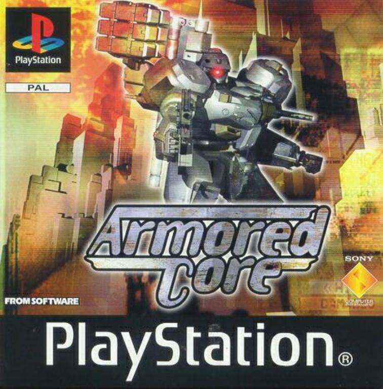 Armored Core PAL PSX FRONT