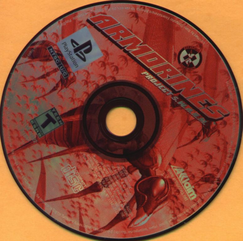 Armorines NTSC PSX CD