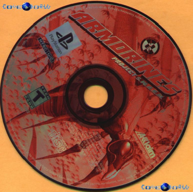 Armorines Project S.w.a.r.m. UK PAL PSX CD