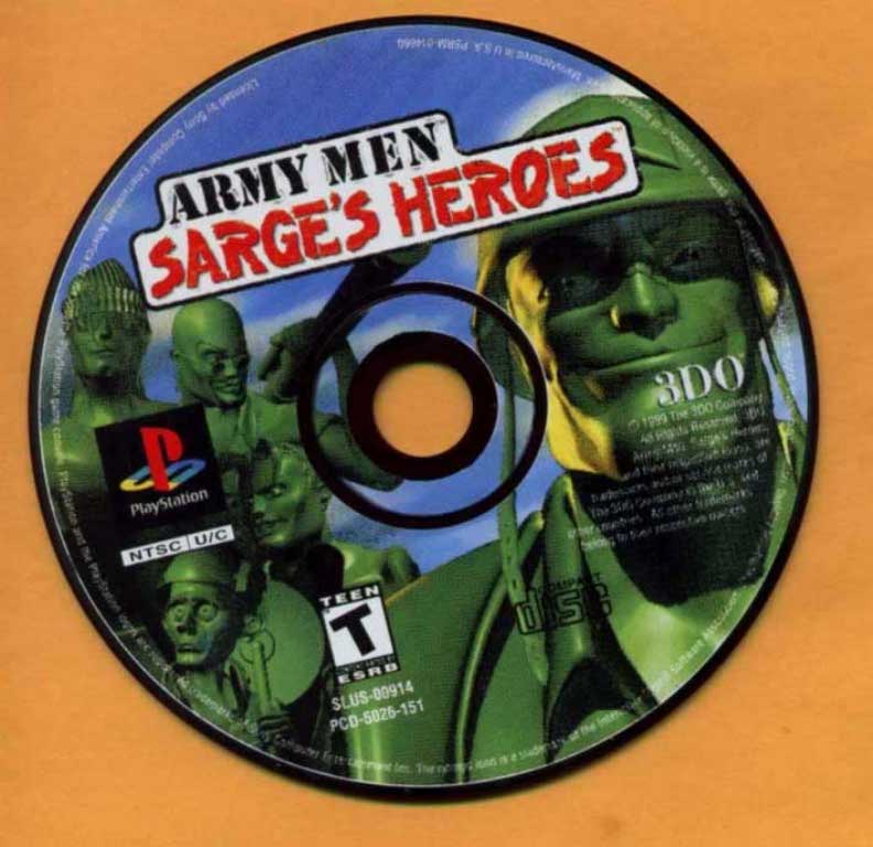 Army 3D US NTSC PSX CD