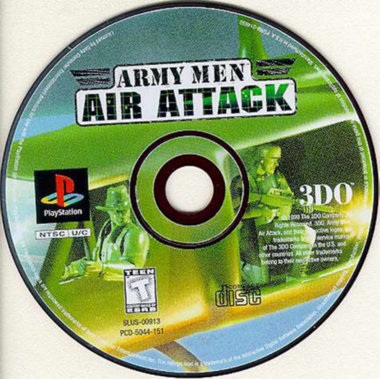 Army Men Air Attack NTSC PSX CD