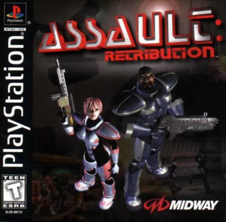 Assault Retribution NTSC PSX FRONT