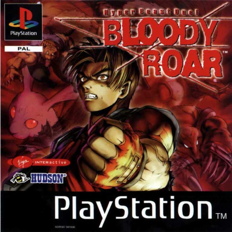 bloody roar 2 cover ps1