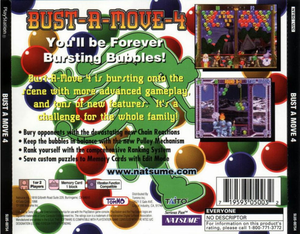 bust a move playstation 1