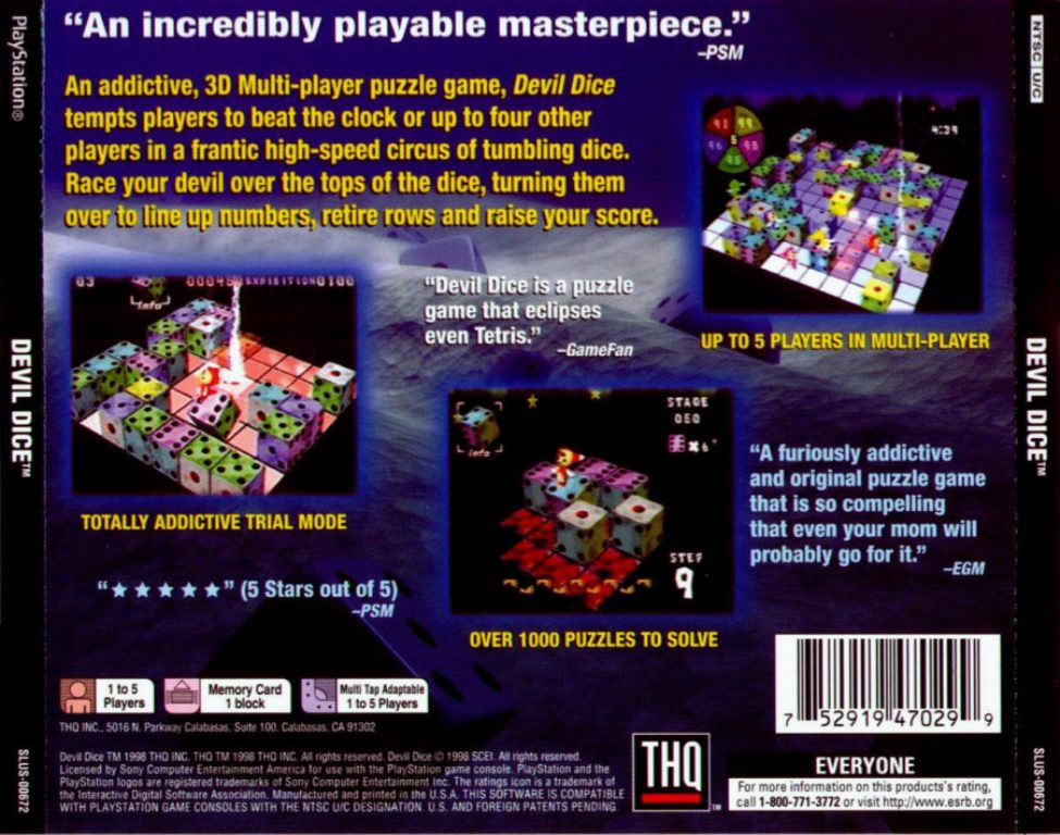 devil dice ps1