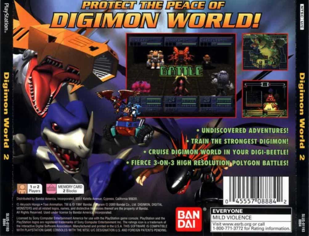 digimon world 1 psx