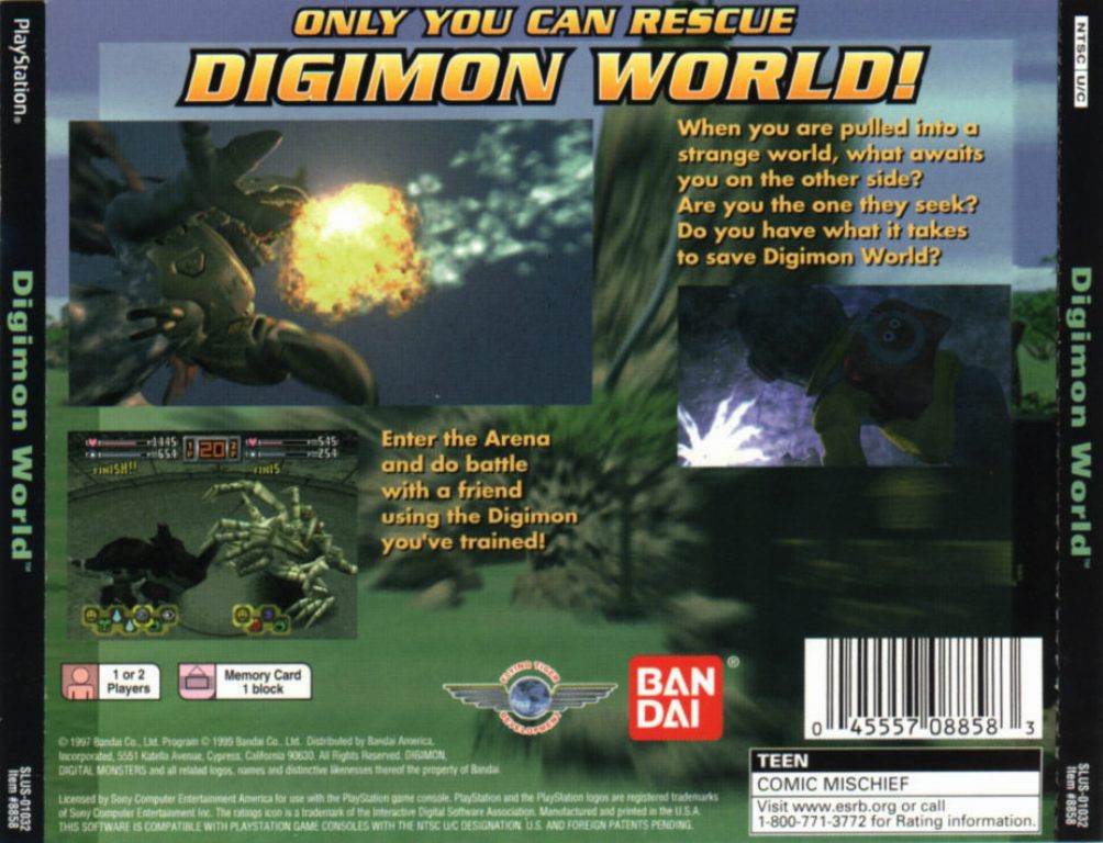 digimon world ps1