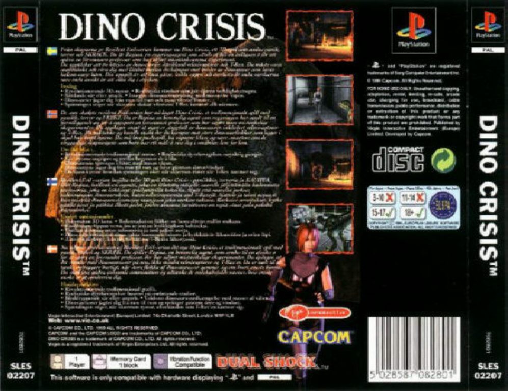 dino crisis playstation 1