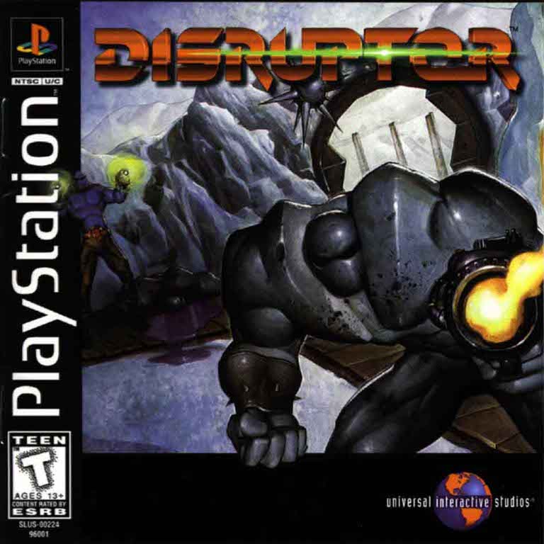 The Official PlayStation 1 Gaming Threads Disruptor-NTSC-PSX-FRONT