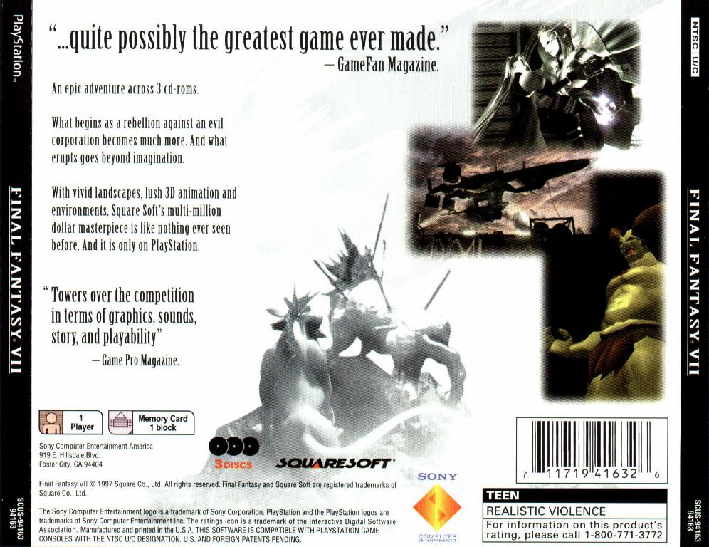 ff7 ps1 cover - looklux.ru.