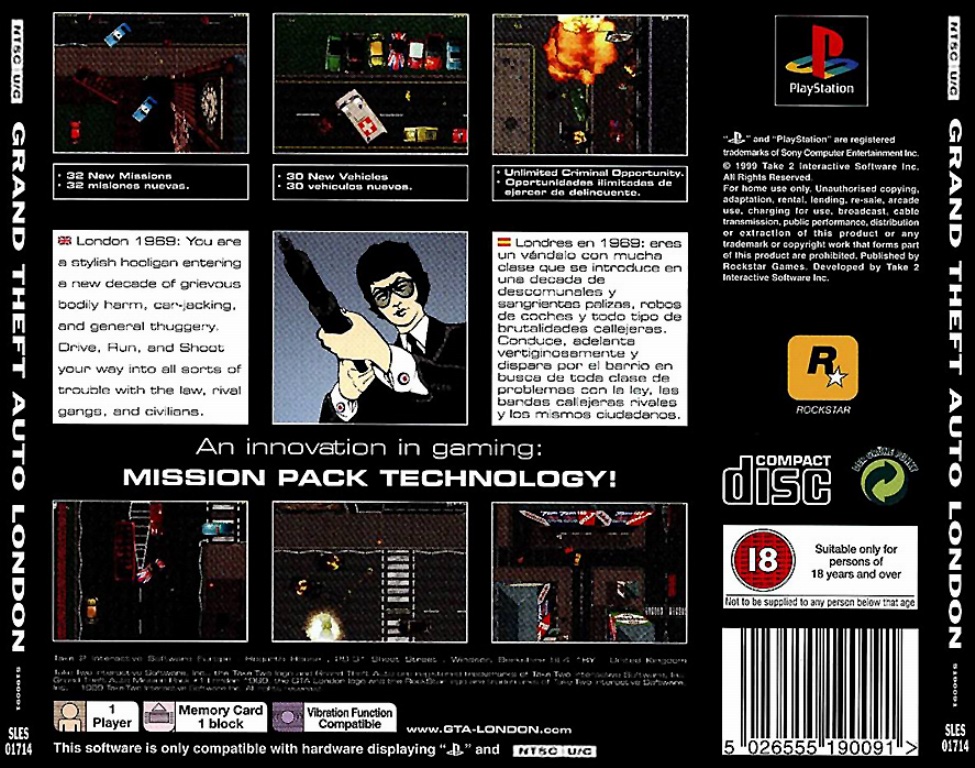 grand theft auto london ps1