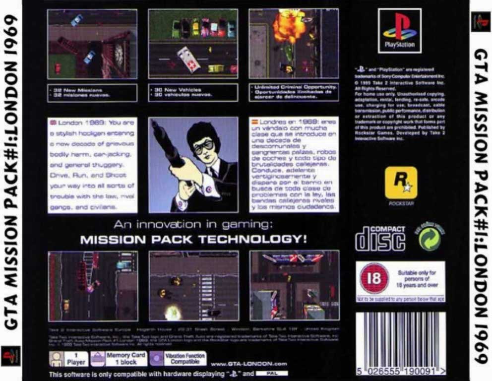 gta london 1969 ps1