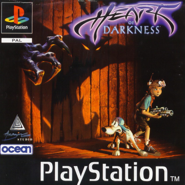 Heart Of Dakness PAL PSX FRONT